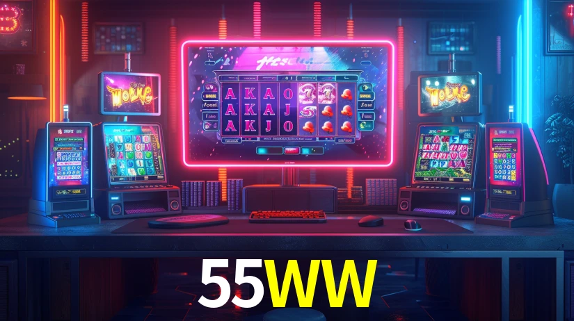 Sinta a adrenalina dos jogos de cassino com 55WW
